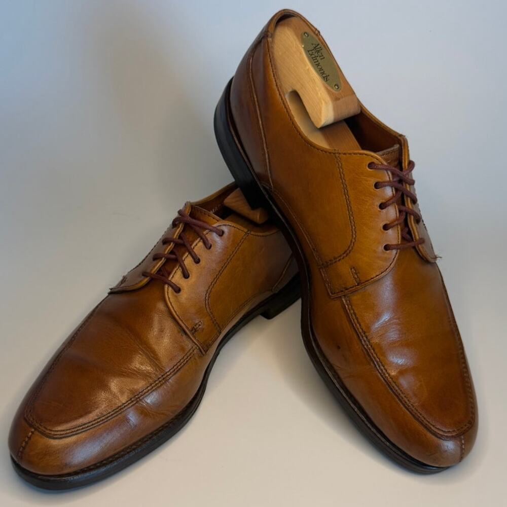 NEW HEELS Rancourt & Co. Lace Up Split Toe Derby Leather Made in Maine USA 9.5 D